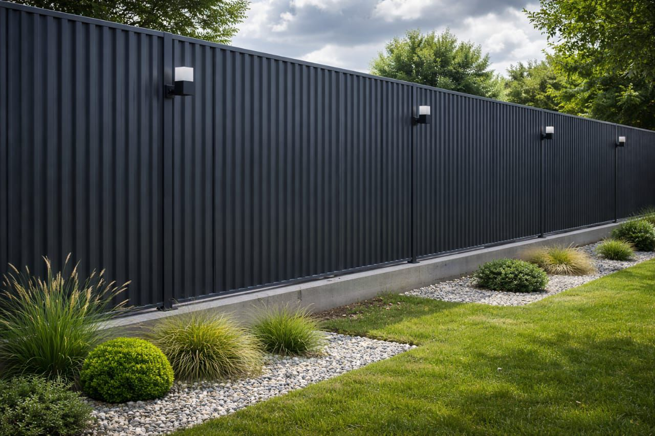 Забор Профнастил