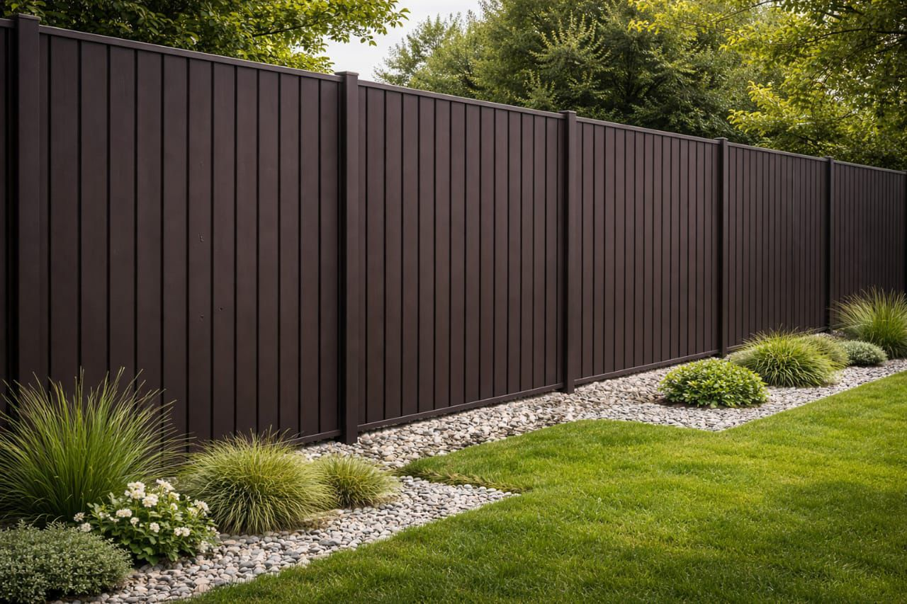 Забор Металосайдинг